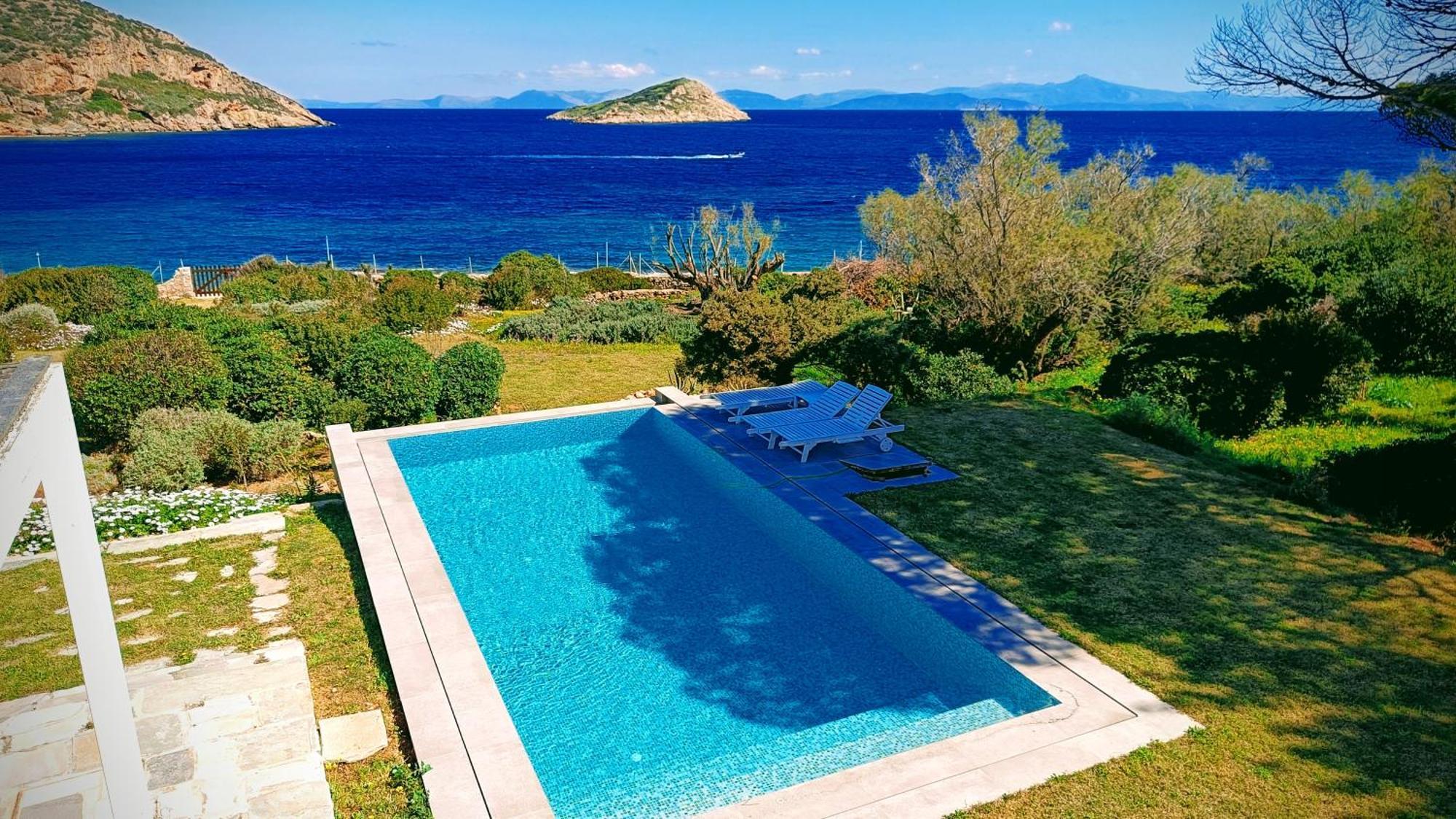 Summer Villa In ปอร์โตราฟตี ภายนอก รูปภาพ