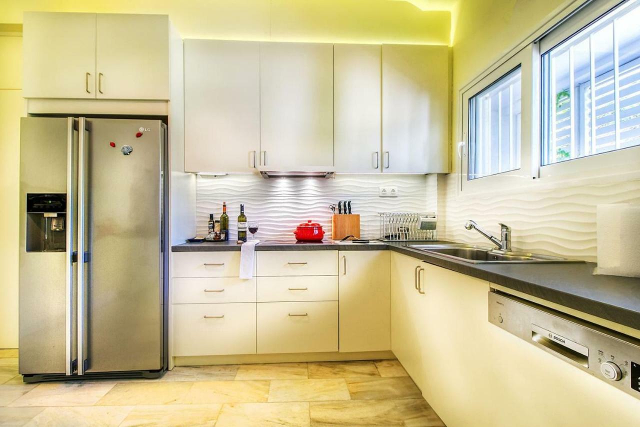 Summer Villa In ปอร์โตราฟตี ภายนอก รูปภาพ